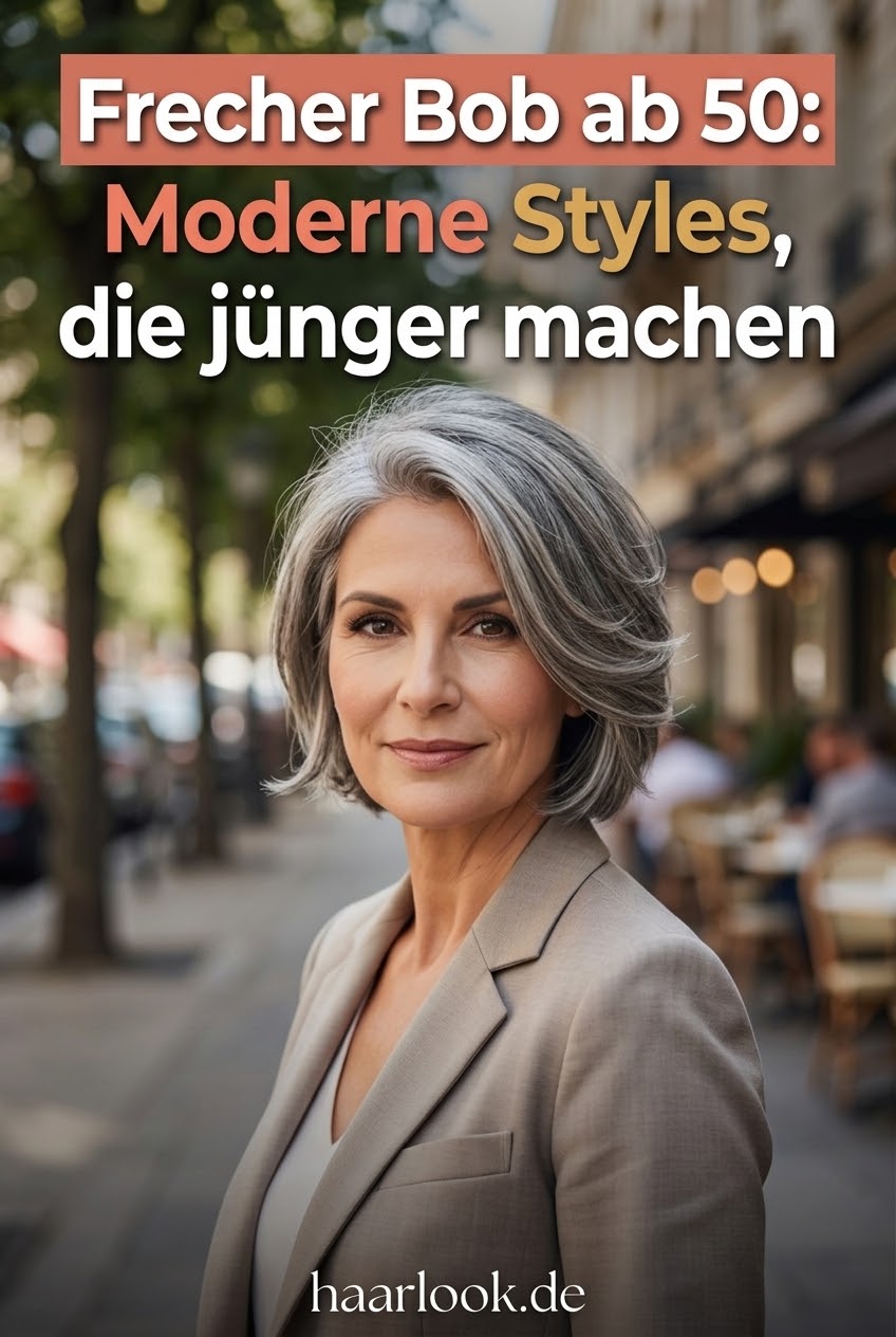 Frecher Bob ab 50: Moderne Styles, die jünger machen