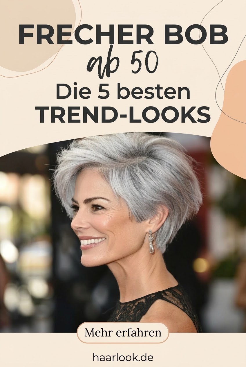 Frecher Bob ab 50: Die 5 besten Trend-Looks
