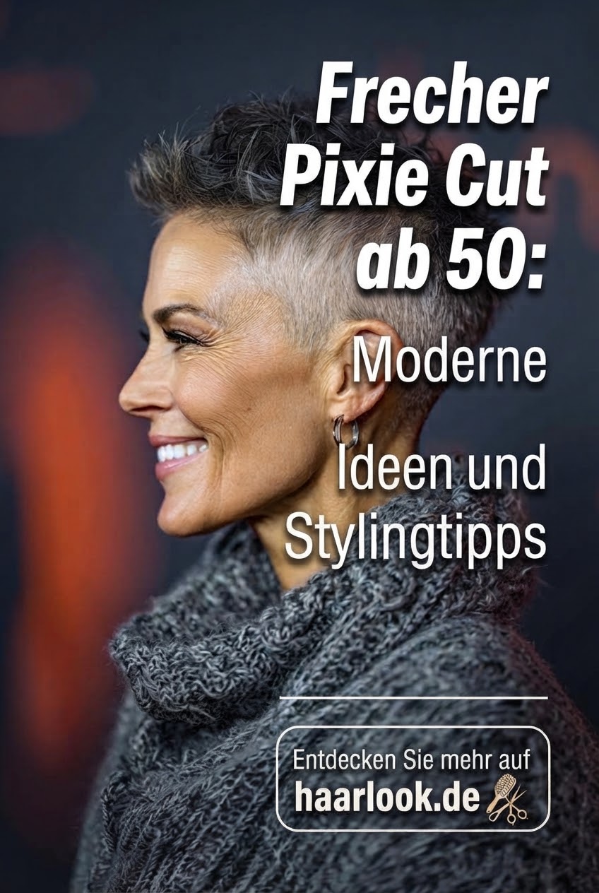 Frecher Pixie Cut ab 50: Moderne Ideen und Stylingtipps