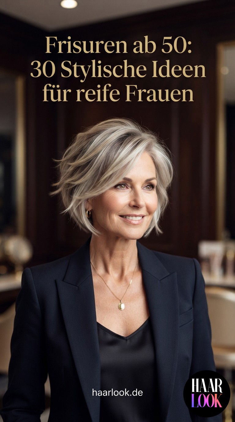 Frisuren ab 50: 30 Stylische Ideen für reife Frauen