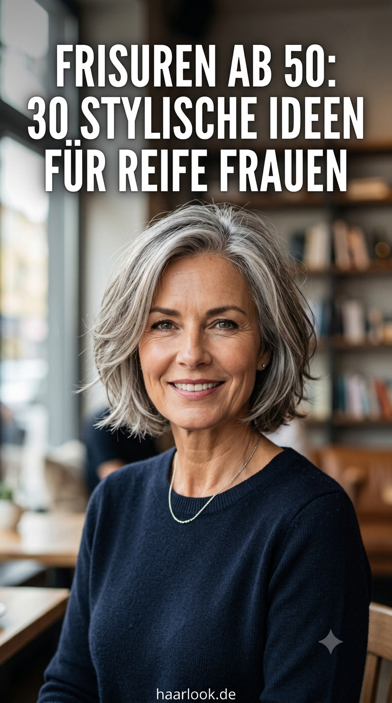 Frisuren ab 50: 30 Stylische Ideen für reife Frauen