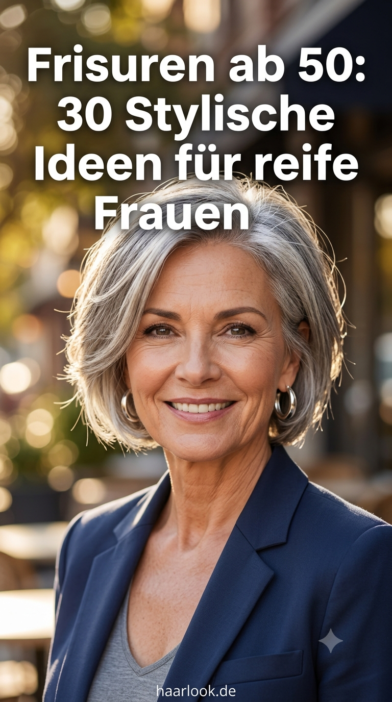 Frisuren ab 50: 30 Stylische Ideen für reife Frauen