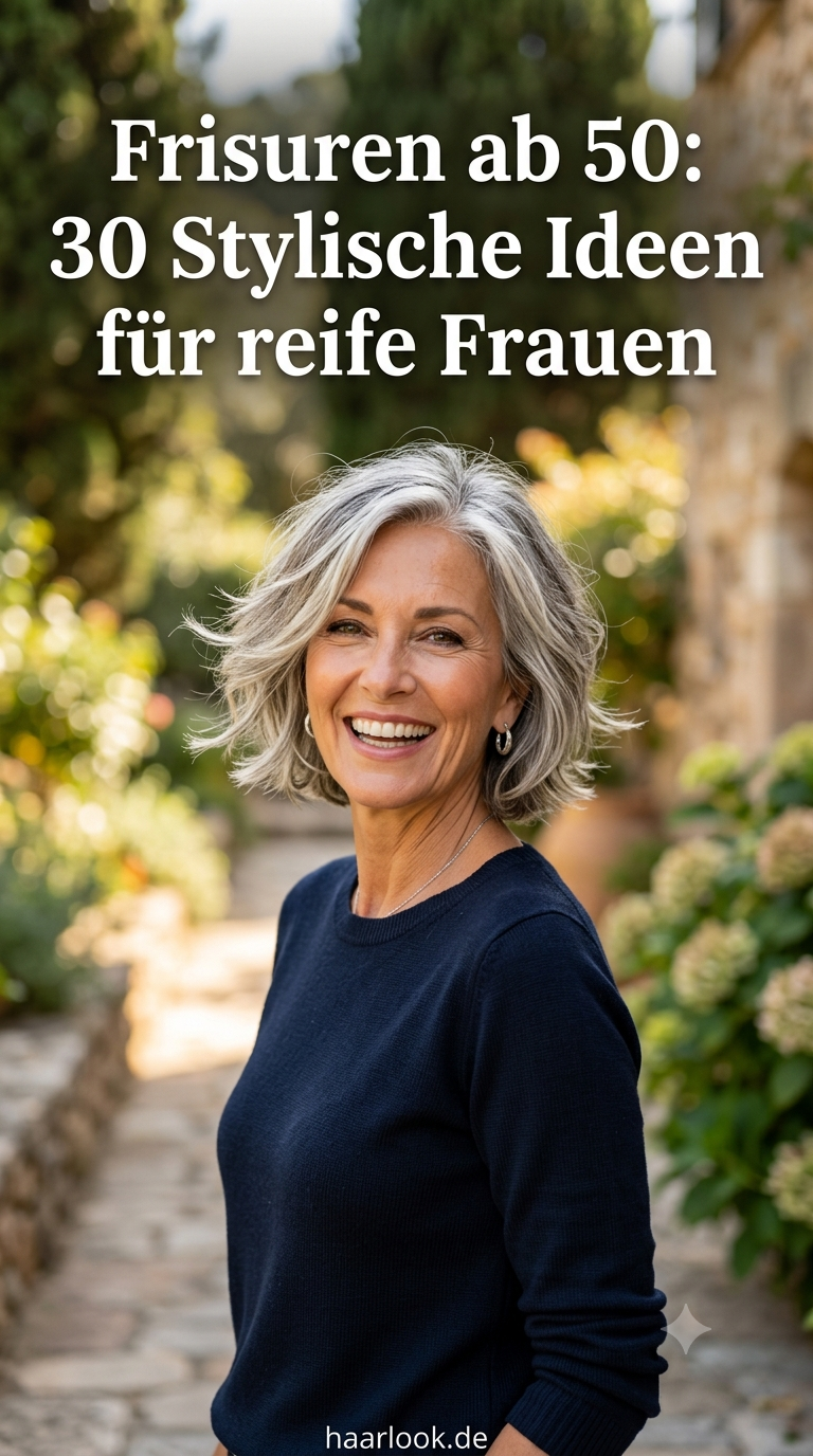 Frisuren ab 50: 30 Stylische Ideen für reife Frauen
