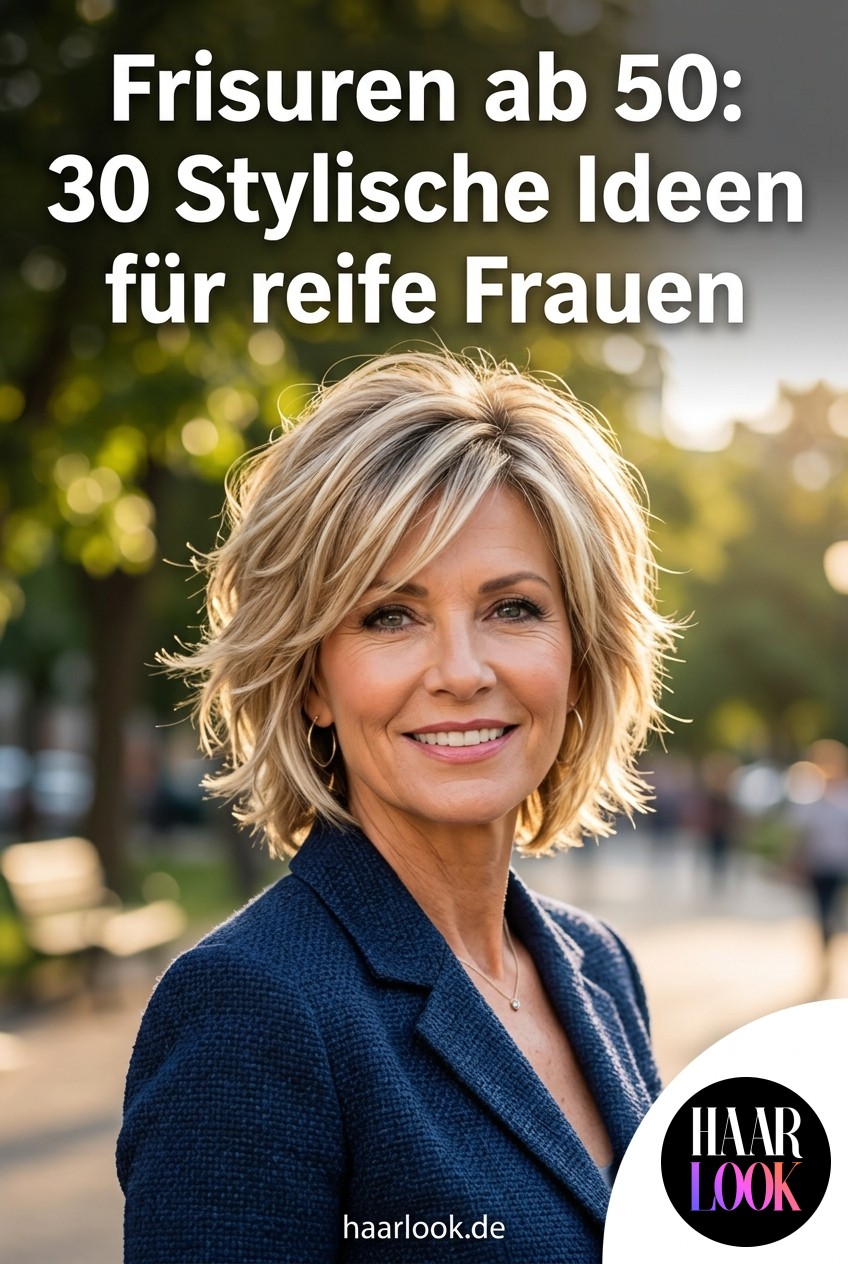 Frisuren ab 50: 30 Stylische Ideen für reife Frauen