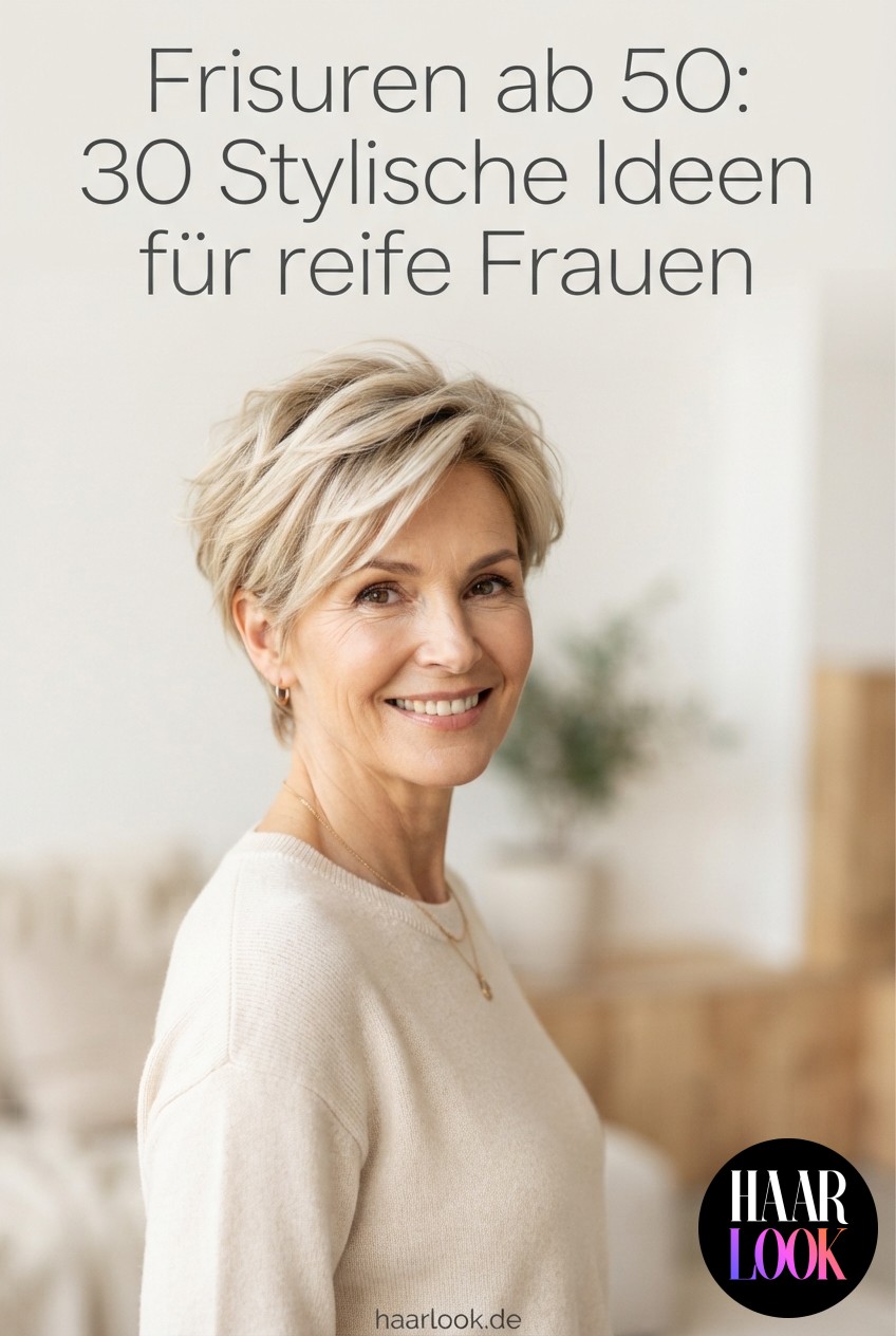 Frisuren ab 50: 30 Stylische Ideen für reife Frauen