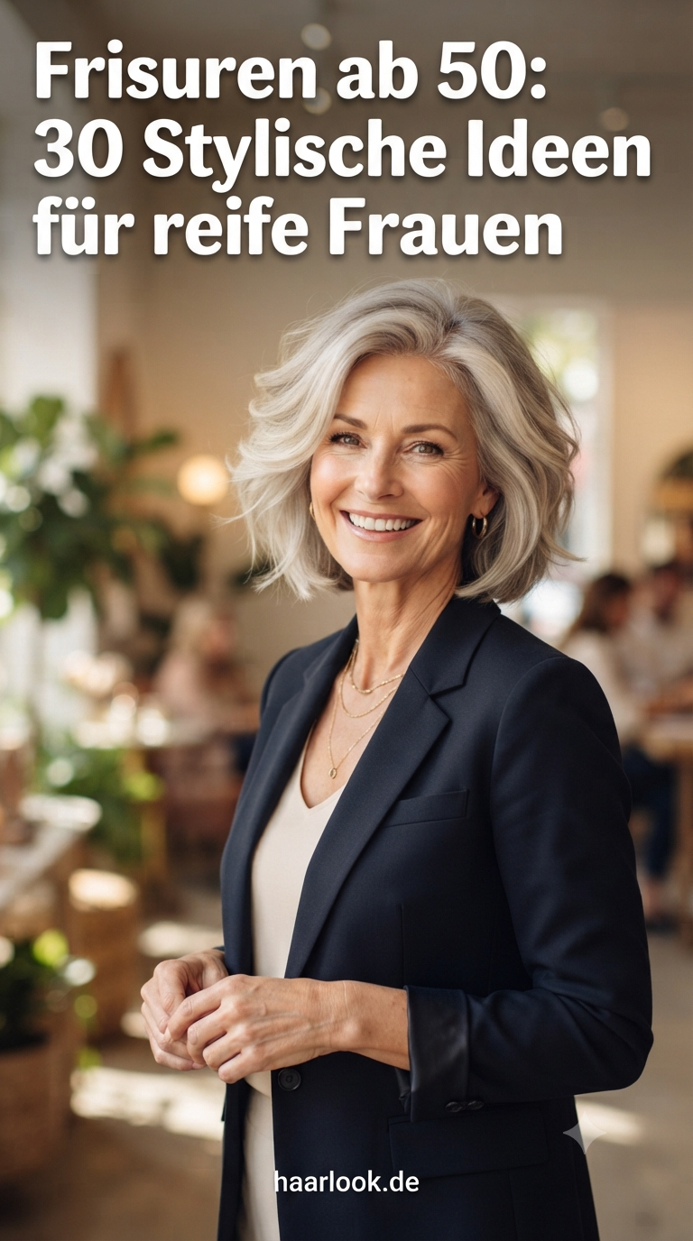 Frisuren ab 50: 30 Stylische Ideen für reife Frauen