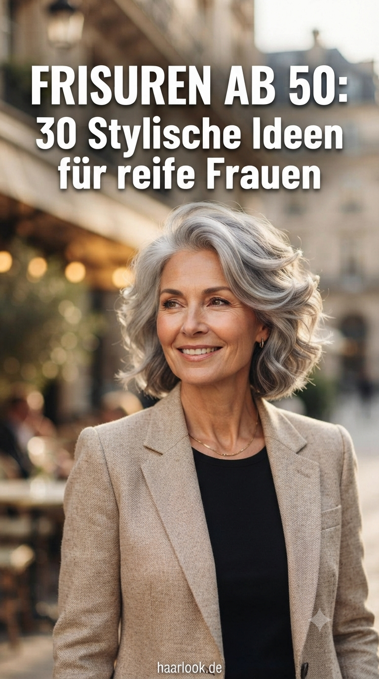 Frisuren ab 50: 30 Stylische Ideen für reife Frauen