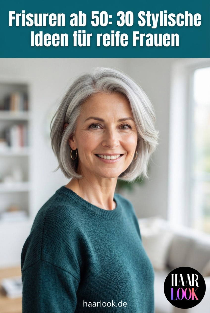Frisuren ab 50: 30 Stylische Ideen für reife Frauen