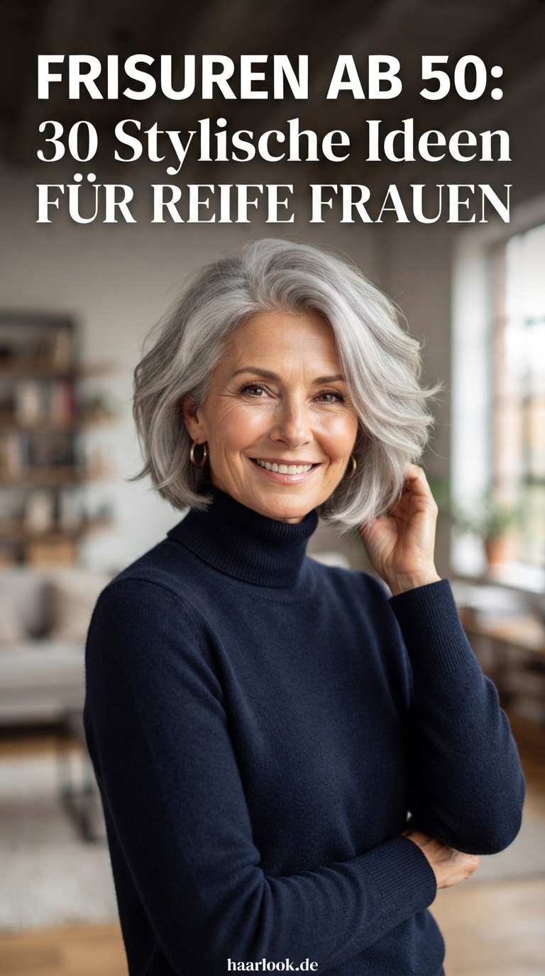 Frisuren ab 50: 30 Stylische Ideen für reife Frauen