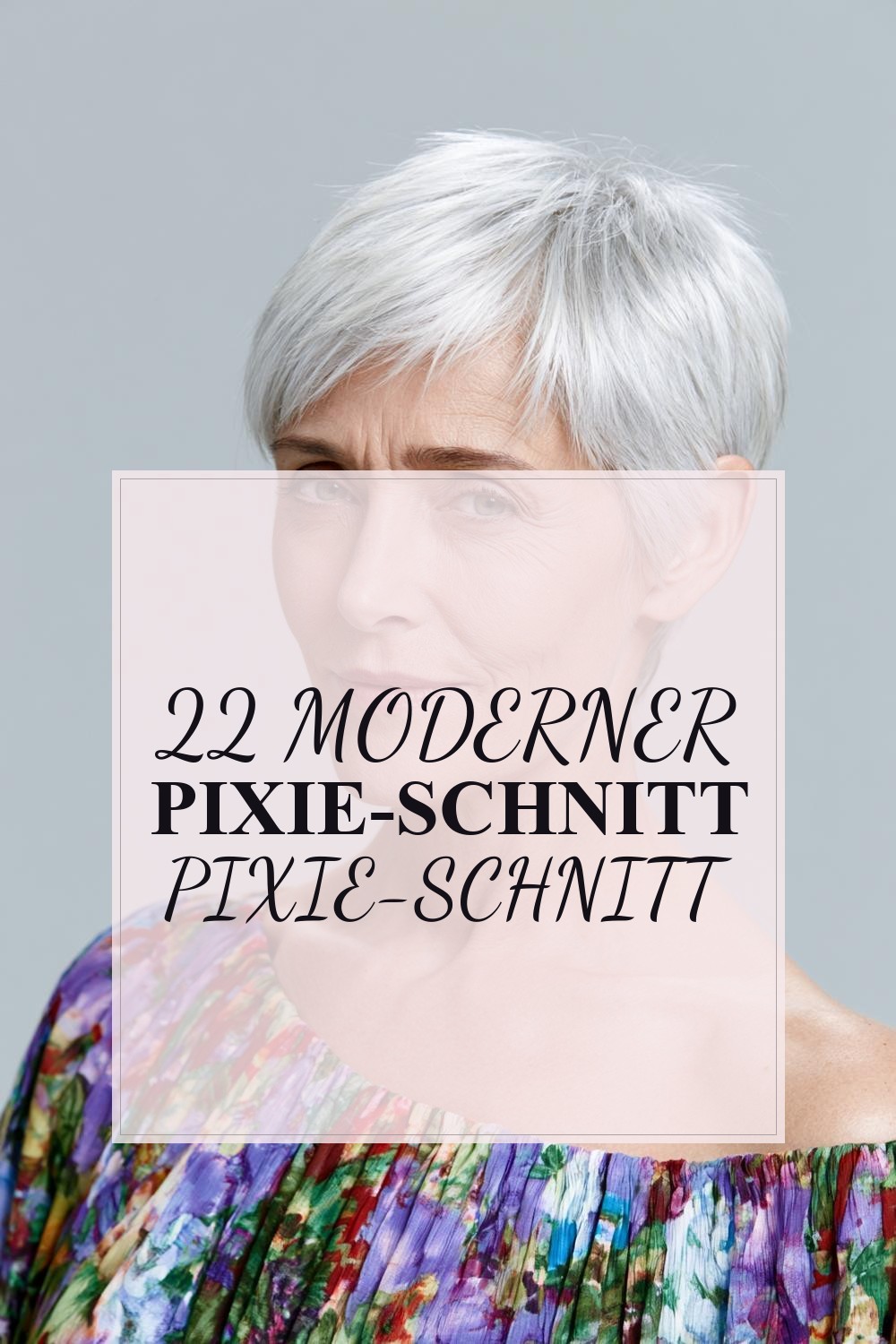 Moderner Pixie-Schnitt