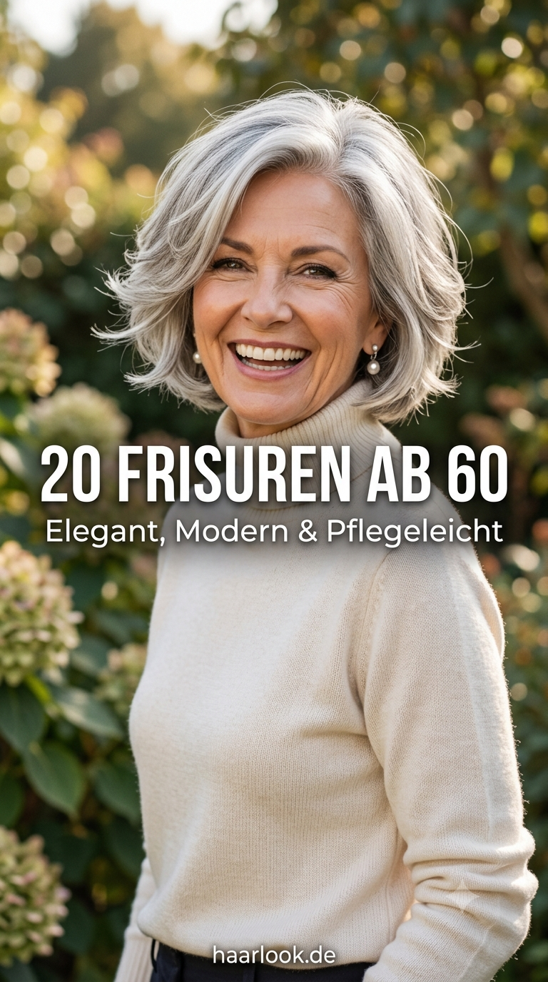 20 Frisuren ab 60 - Elegant, Modern & Pflegeleicht