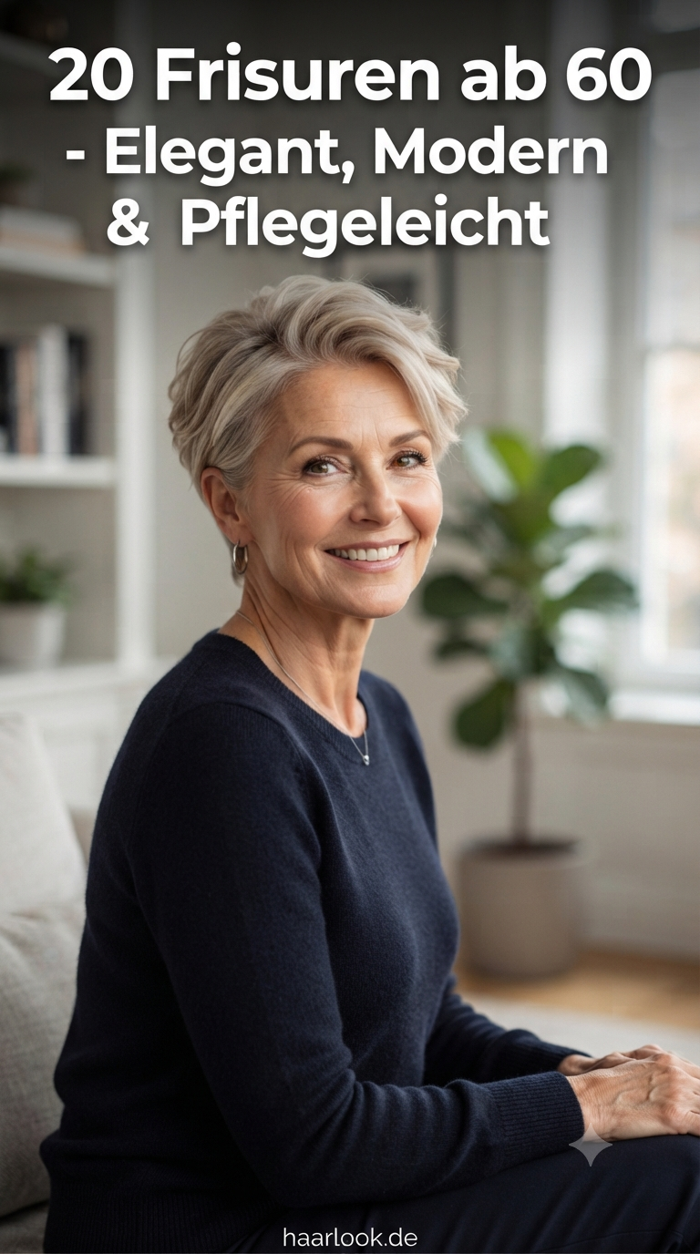 20 Frisuren ab 60 - Elegant, Modern & Pflegeleicht