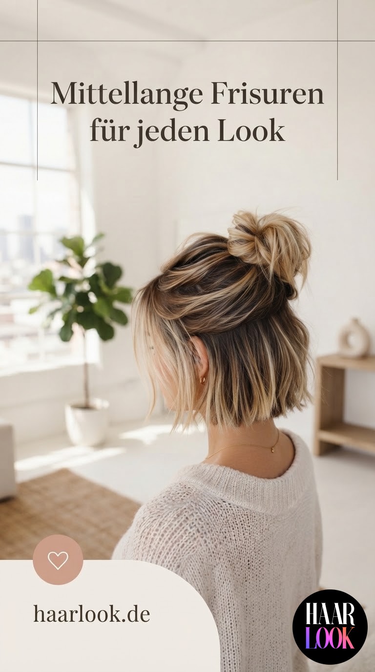 Mittellange Frisuren für jeden Look