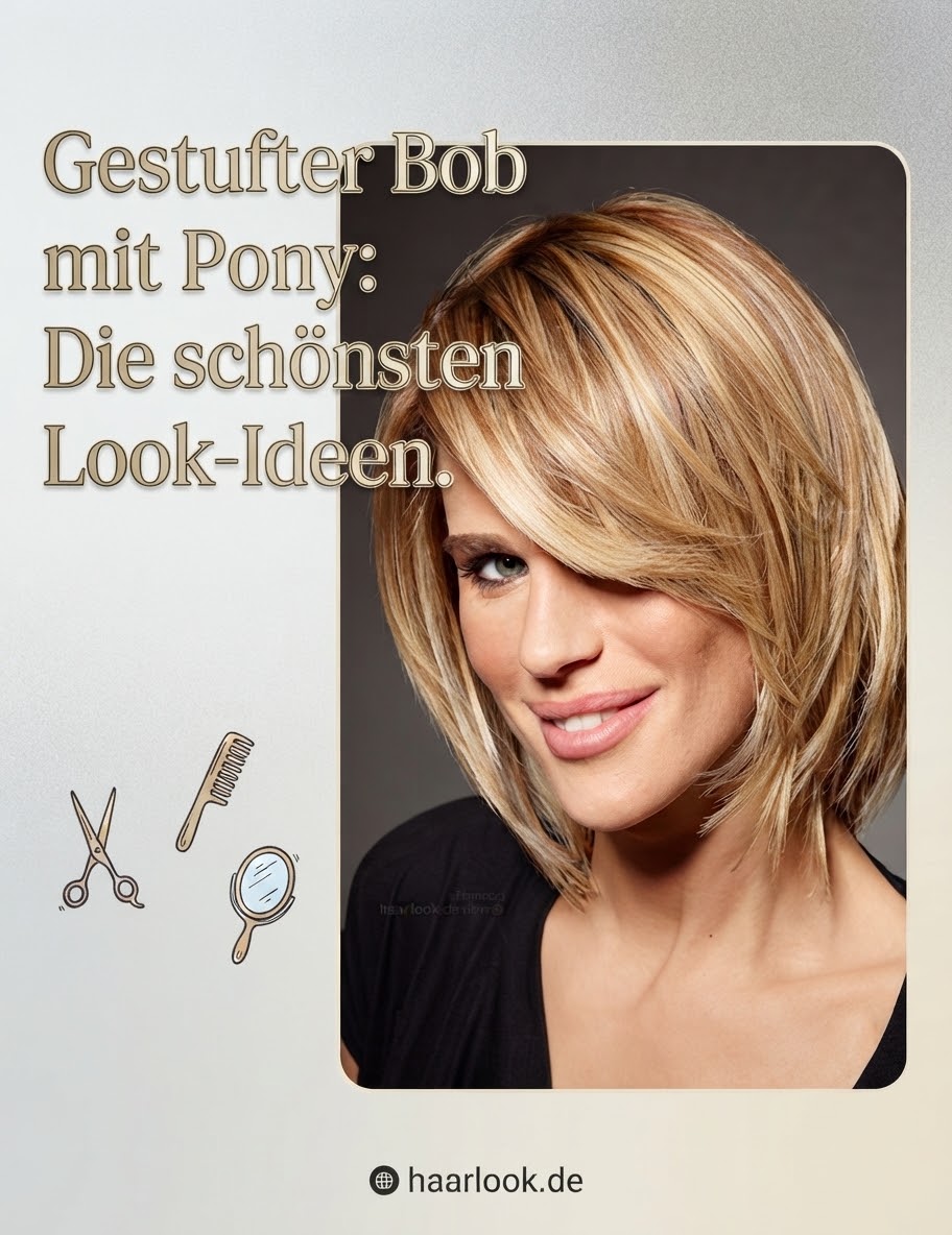 Gestufter Bob mit Pony: Die schönsten Look-Ideen