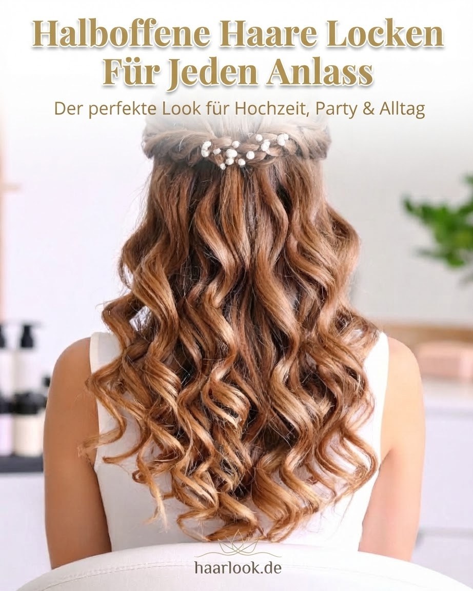 Halboffene Haare Locken Für Jeden Anlass