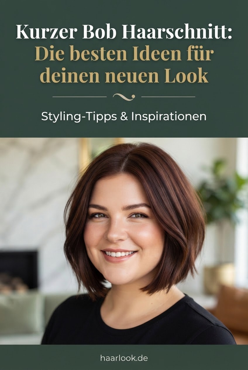 Kurzer Bob Haarschnitt: Die besten Ideen für deinen neuen Look
