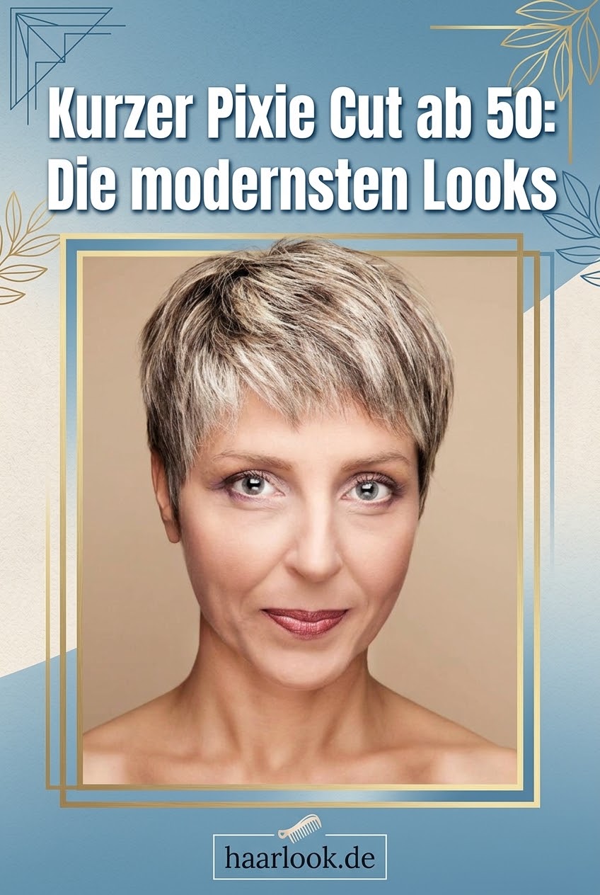 Kurzer Pixie Cut ab 50: Die modernsten Looks