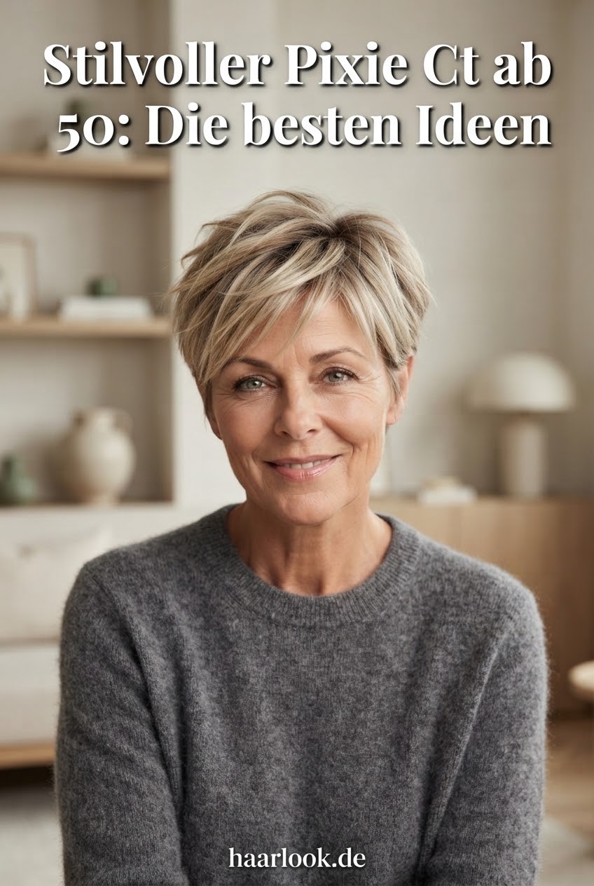 Stilvoller Pixie Cut ab 50: Die besten Ideen