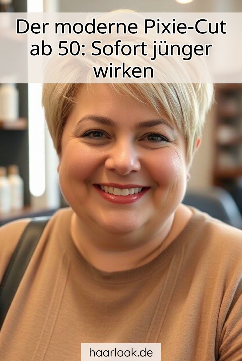 Der moderne Pixie-Cut ab 50: Sofort jünger wirken