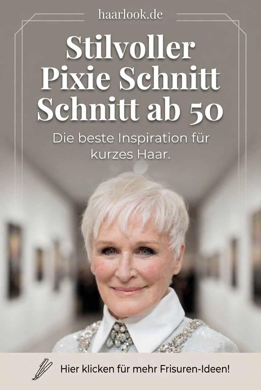 Stilvoller Pixie Schnitt ab 50