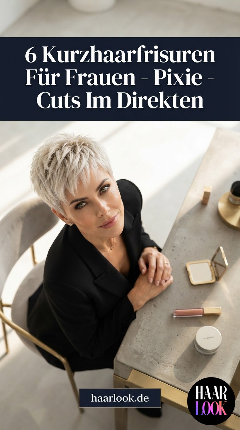 6 Kurzhaarfrisuren Für Frauen - Pixie - Cuts Im Direkten