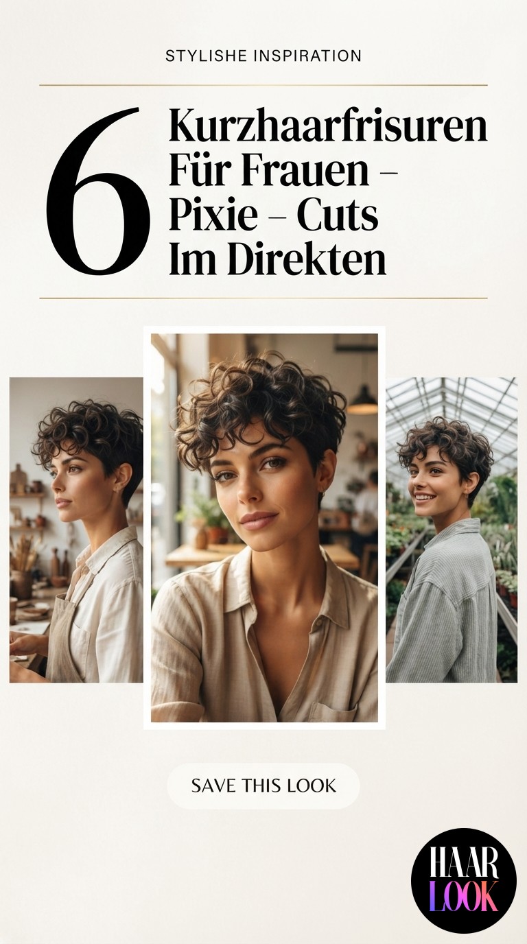 6 Kurzhaarfrisuren Für Frauen - Pixie - Cuts Im Direkten