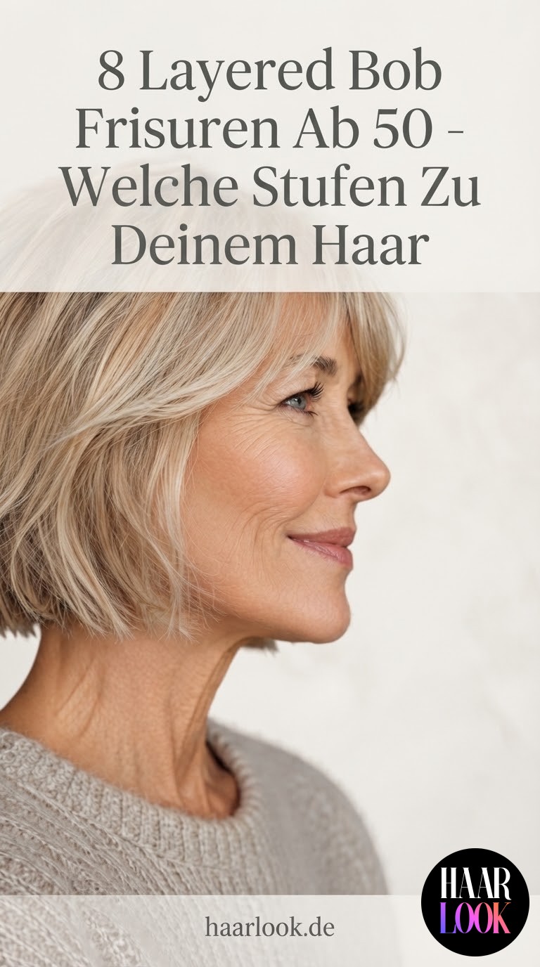 8 Layered Bob Frisuren Ab 50 - Welche Stufen Zu Deinem Haar
