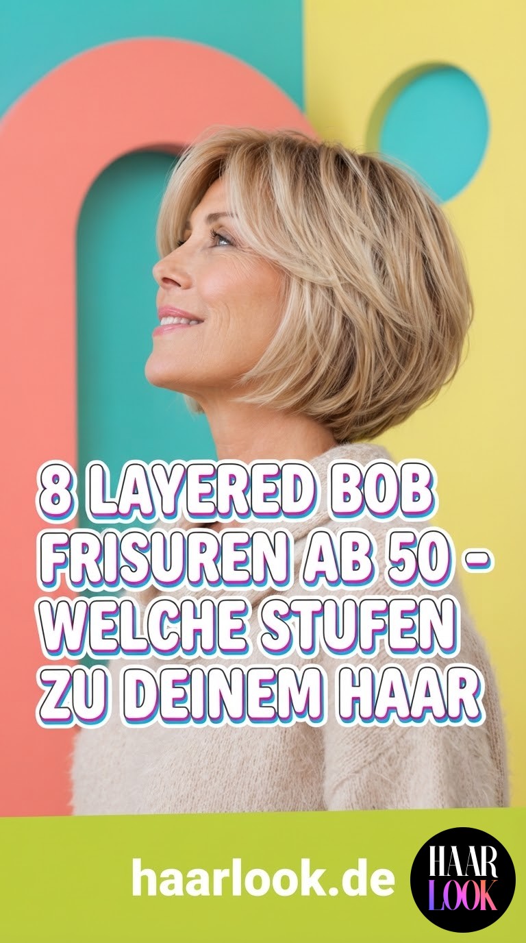 8 Layered Bob Frisuren Ab 50 - Welche Stufen Zu Deinem Haar