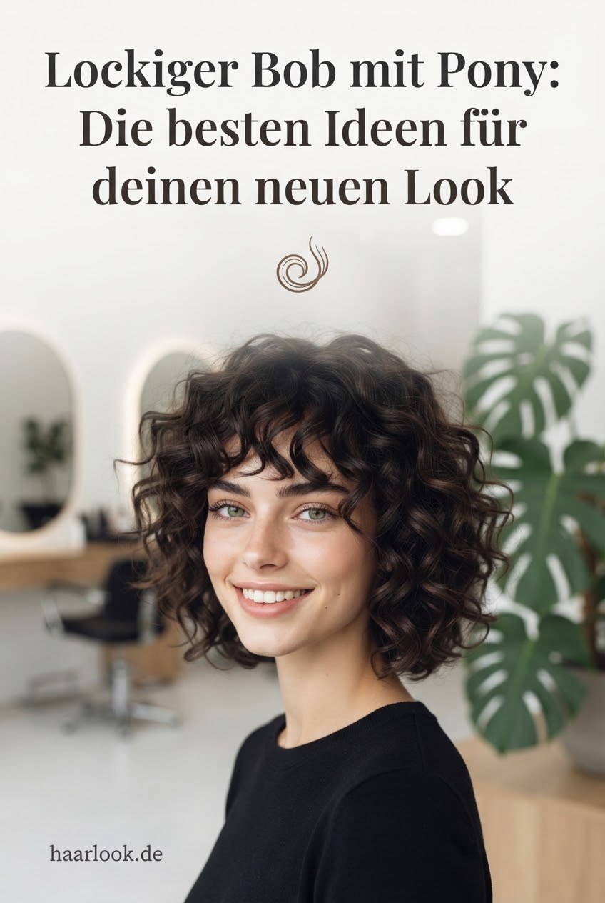 Lockiger Bob mit Pony: Die besten Ideen für deinen neuen Look