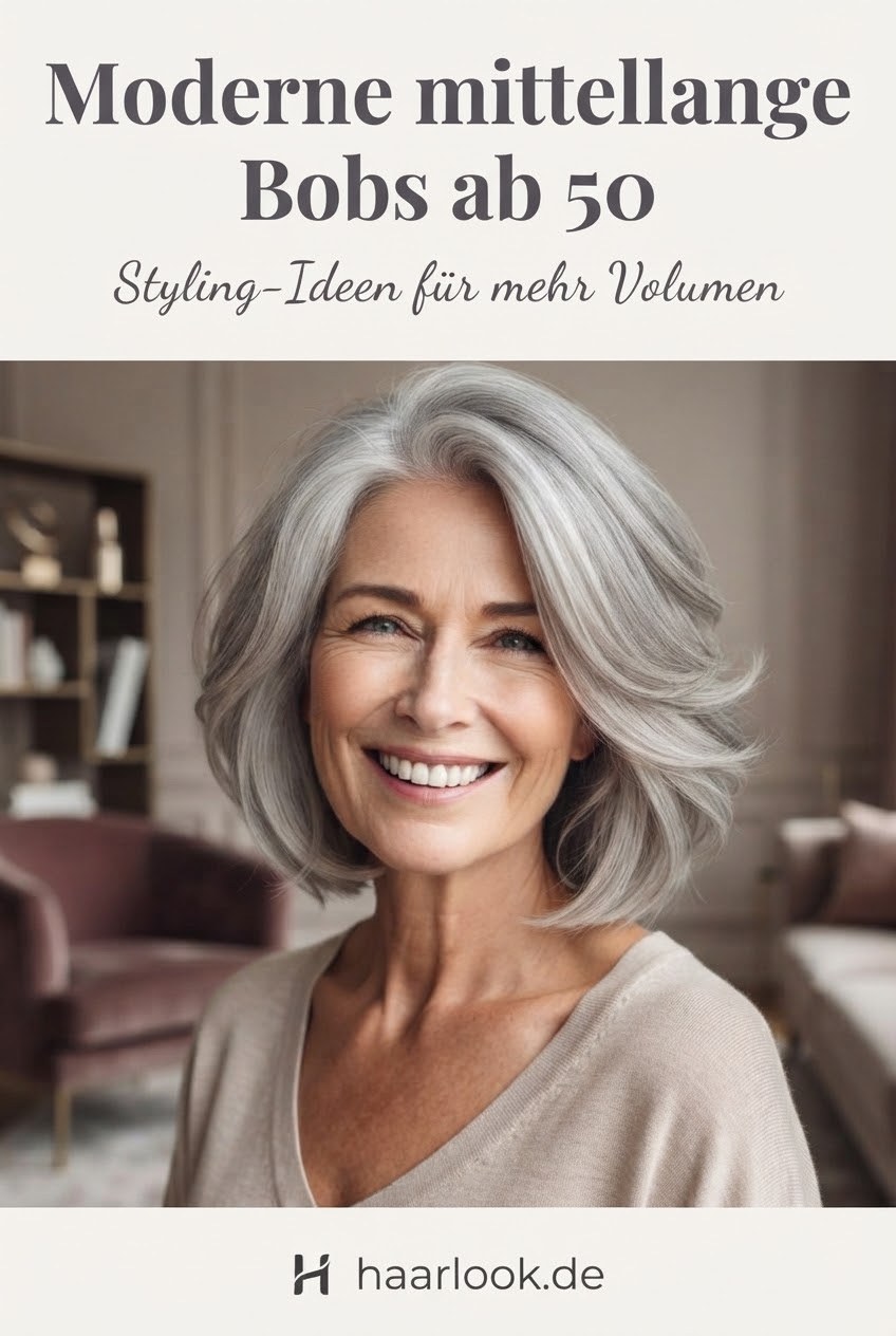 Moderne mittellange Bobs ab 50