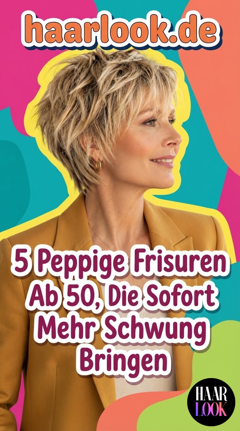 5 Peppige Frisuren Ab 50, Die Sofort Mehr Schwung Bringen