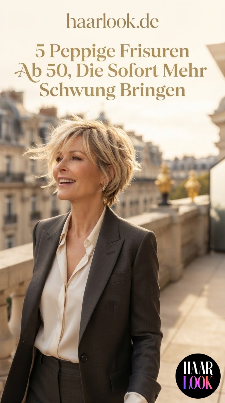 5 Peppige Frisuren Ab 50, Die Sofort Mehr Schwung Bringen