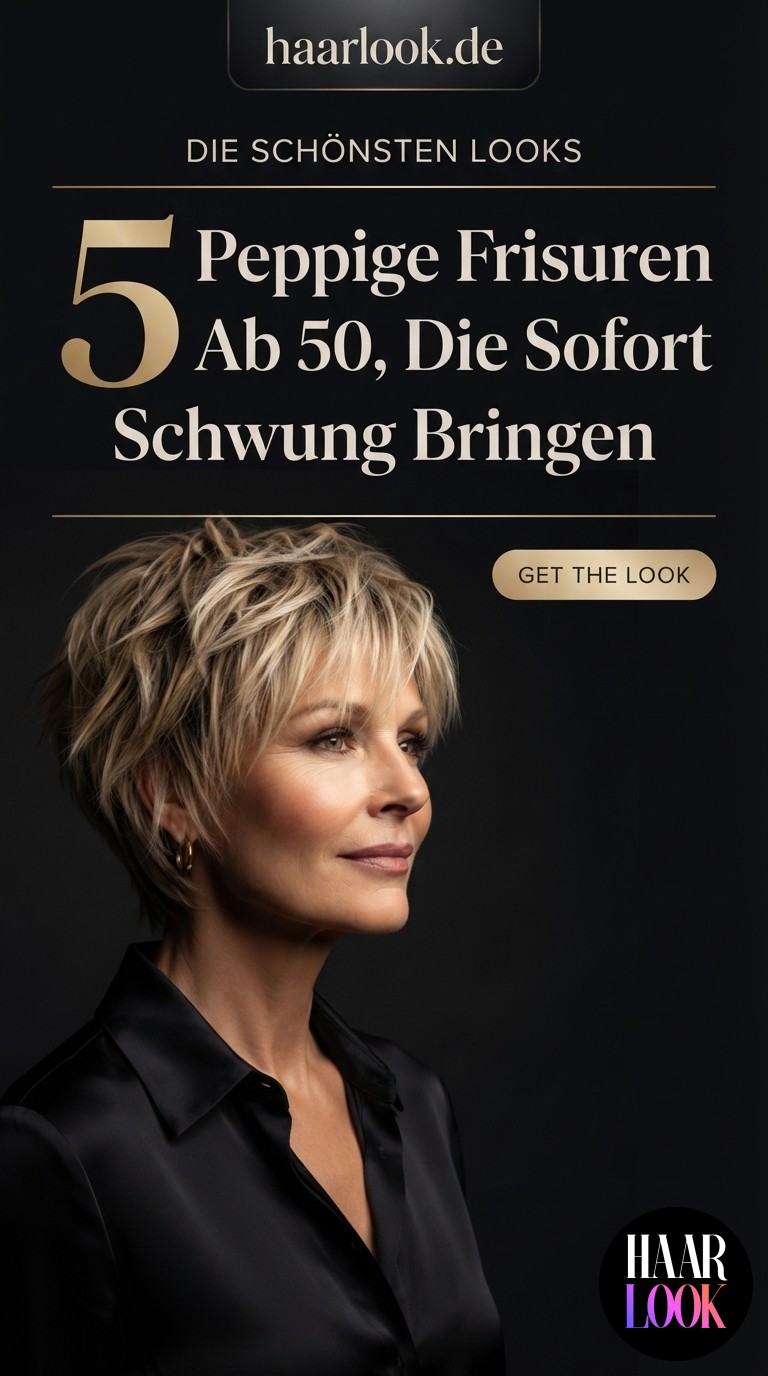 5 Peppige Frisuren Ab 50, Die Sofort Mehr Schwung Bringen