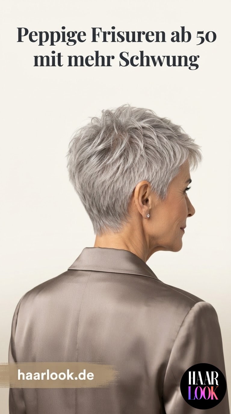 Peppige Frisuren ab 50 mit mehr Schwung