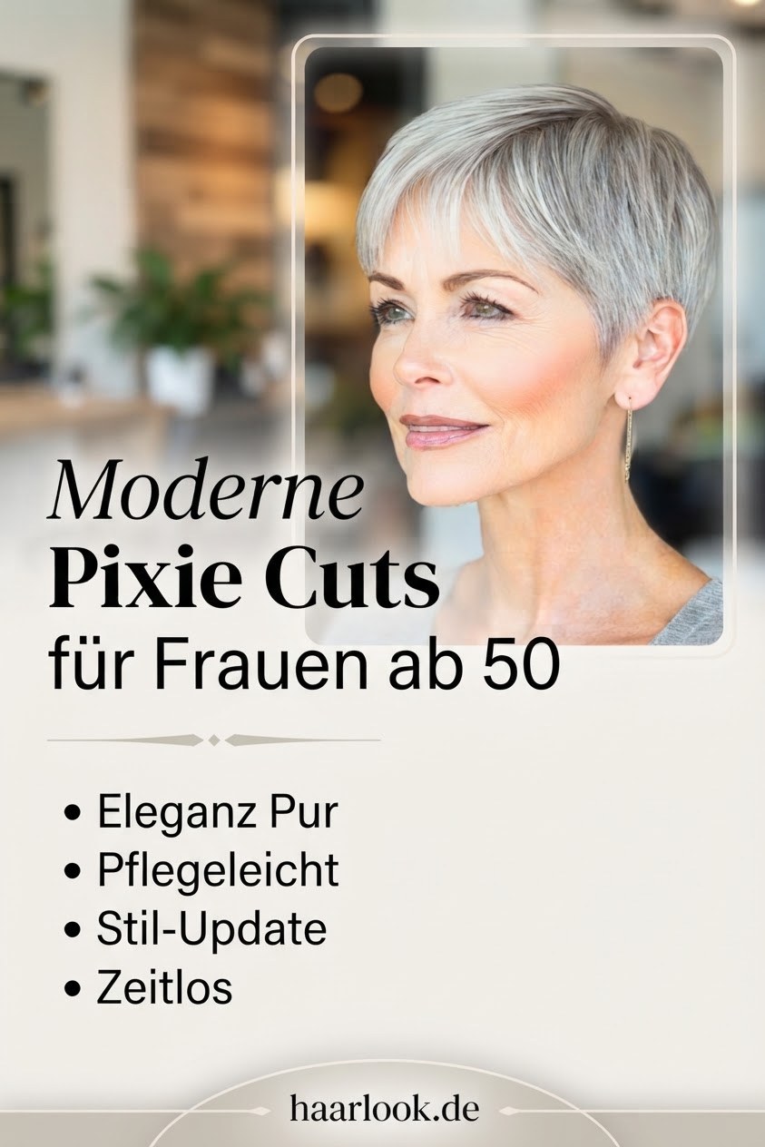 Moderne Pixie Cuts für Frauen ab 50