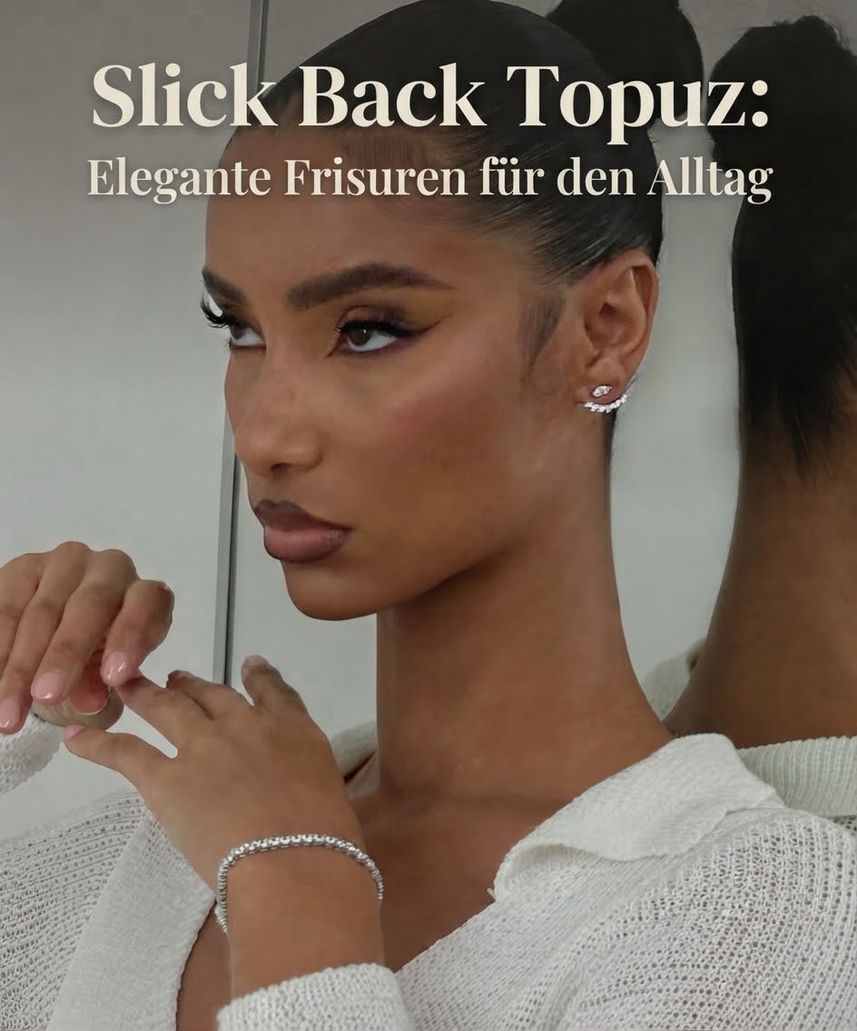 Slick Back Topuz: Elegante Frisuren für den Alltag