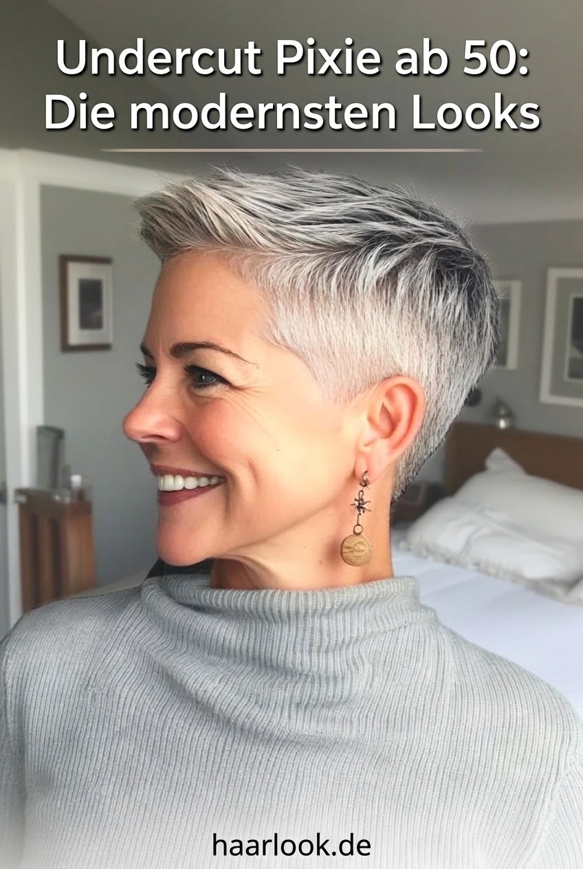 Undercut Pixie ab 50: Die modernsten Looks