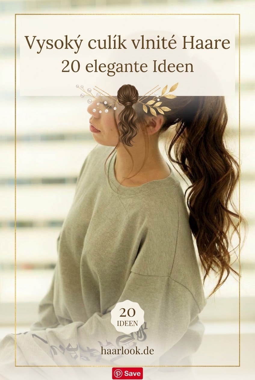 Vysoký culík vlnige Haare 20 elegante Ideen