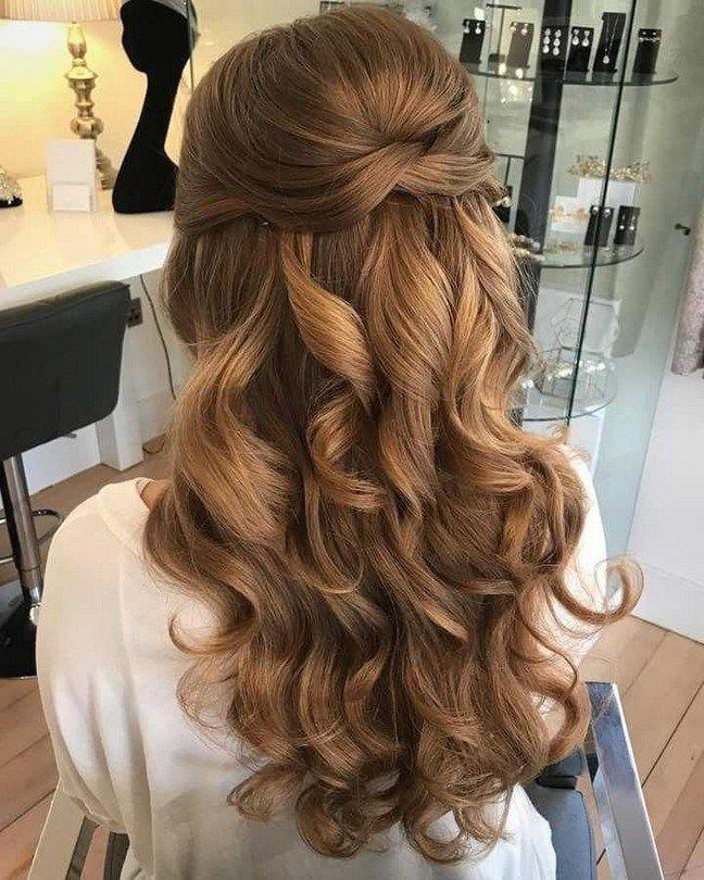 Half Up Half Down Locken Inspiration