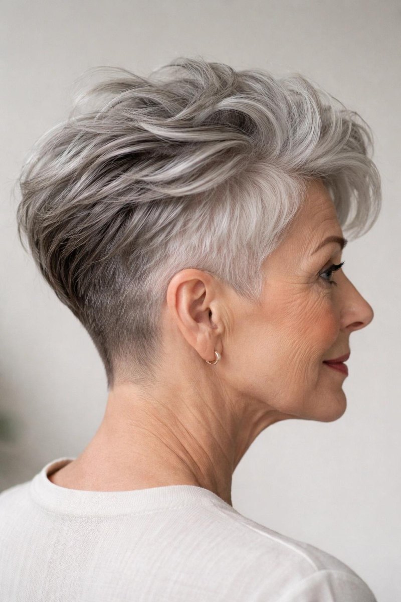 Pixie Undercut mutiger Stil