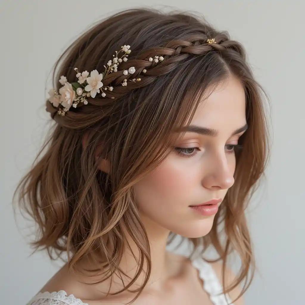 Kurze Haare geflochten Ideen für moderne Looks