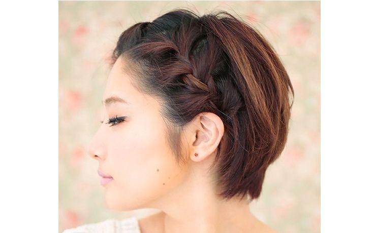 Kurze Haare geflochten Ideen für moderne Looks