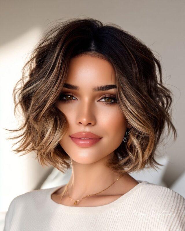Eleganter Highlight Bob